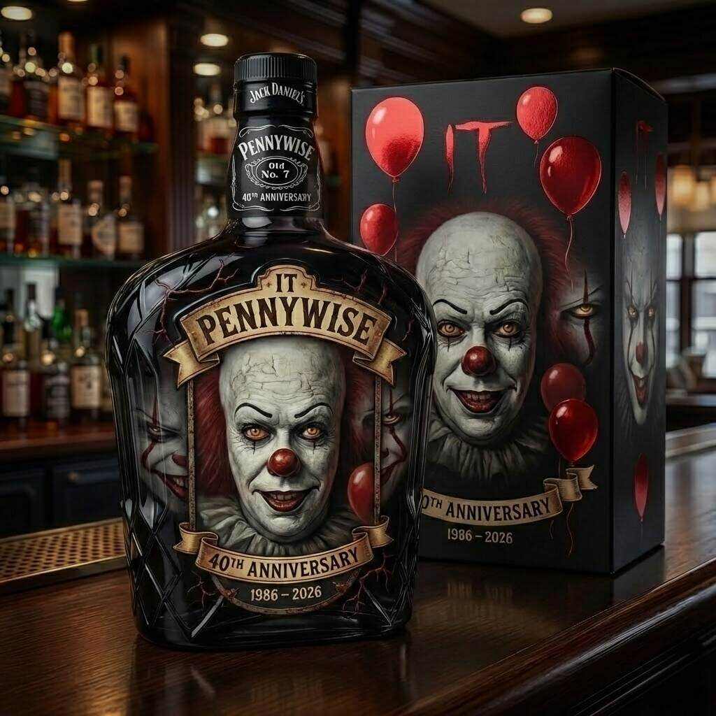 🤡🎈 IT Pennywise 40th Anniversary Collector Decanter