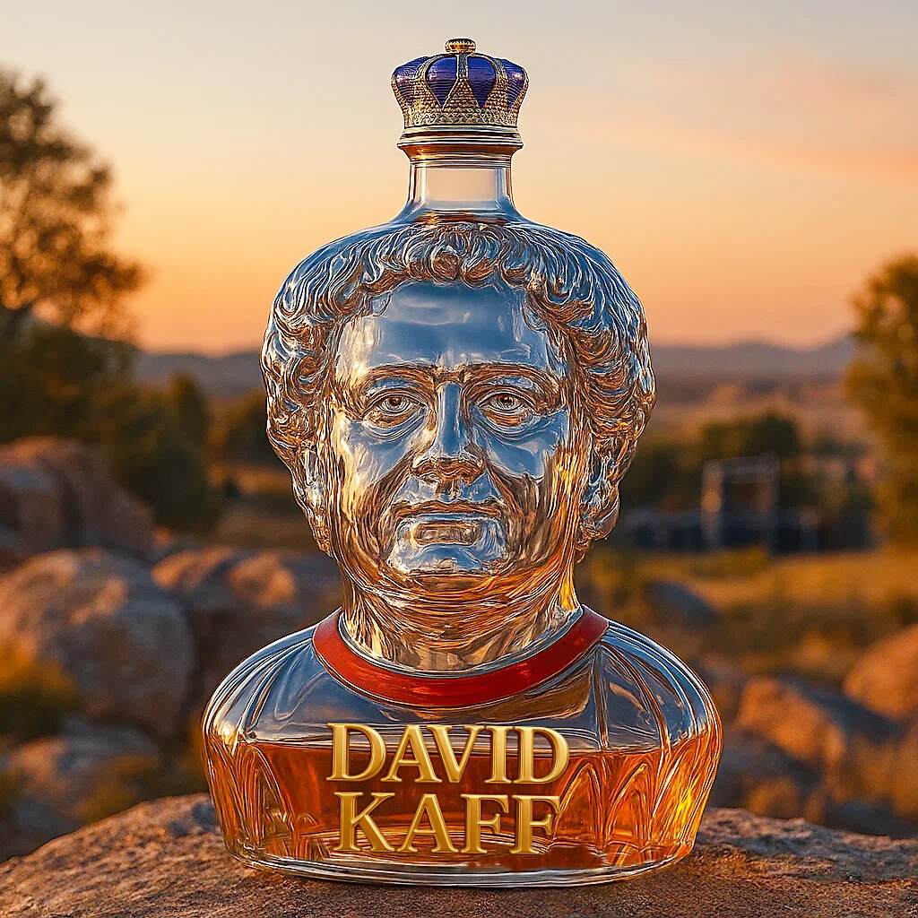 David Kaff Whisky Bottle