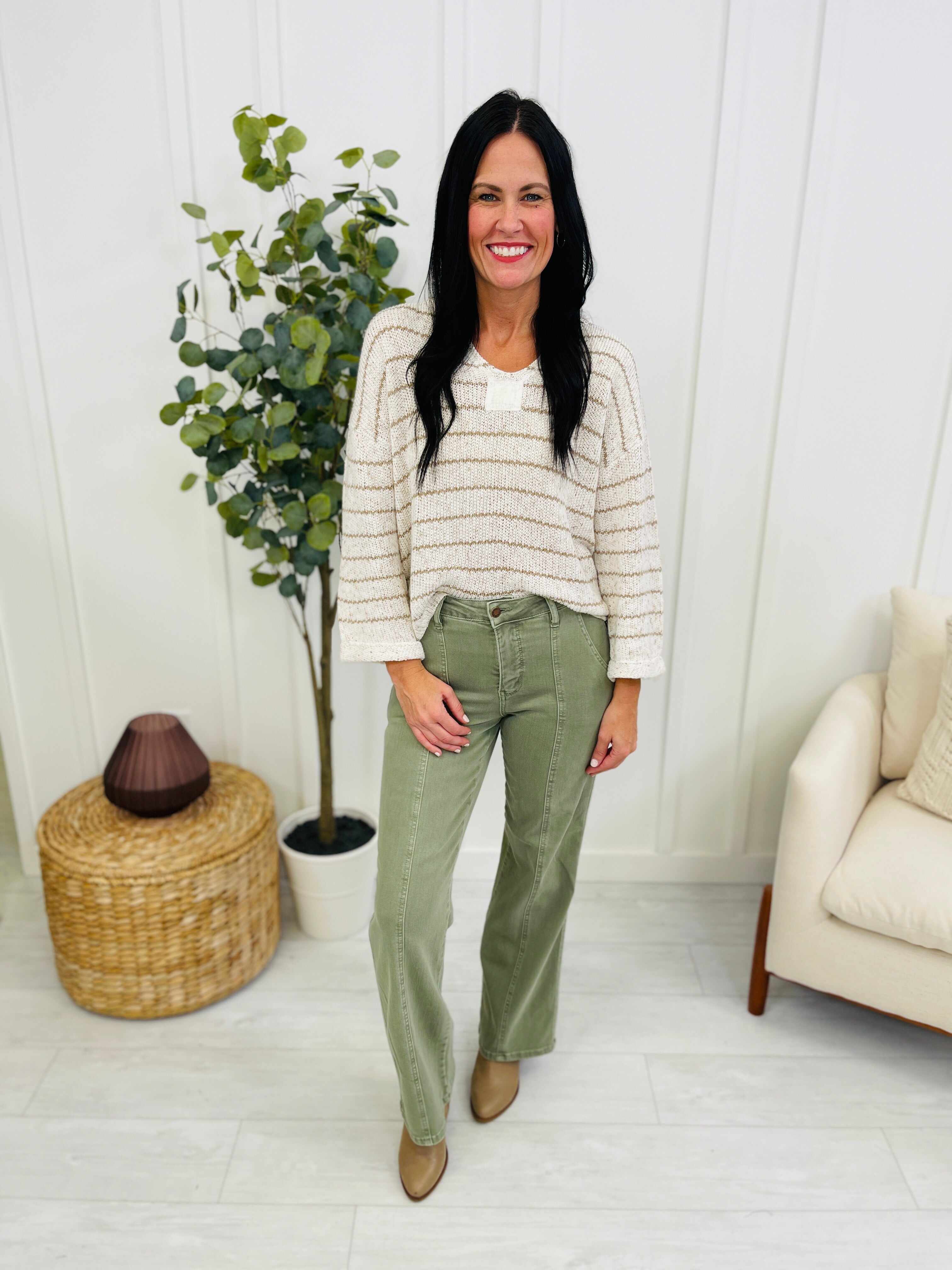 PLUS/REG Center Sage Straight Leg Jeans