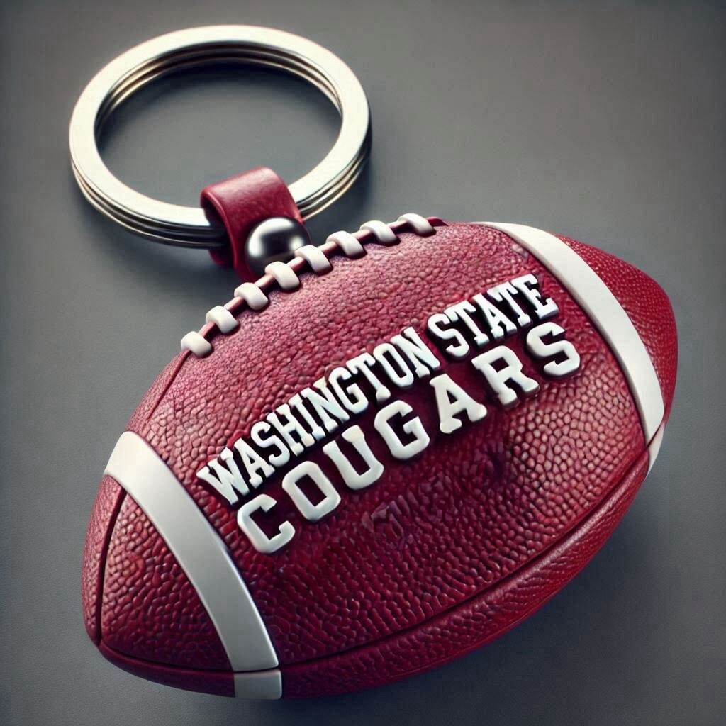 College Football Keychain