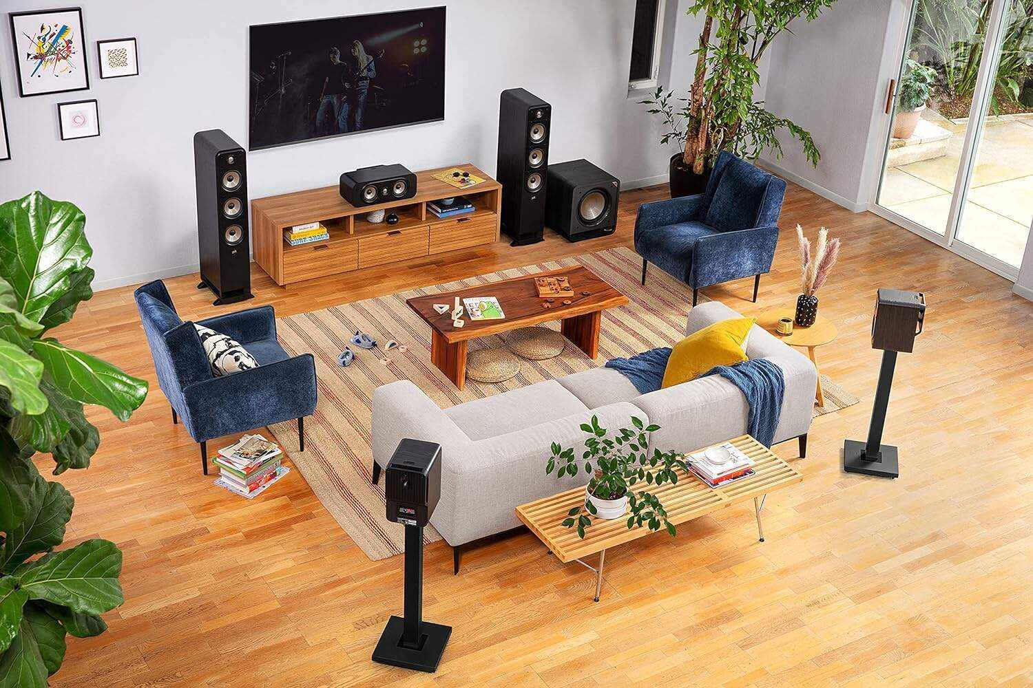 Polk Audio Signature Elite ES20 Bookshelf Speaker - Hi-Res Audio Certified,Dolby Atmos & DTS:X Compatible, 1