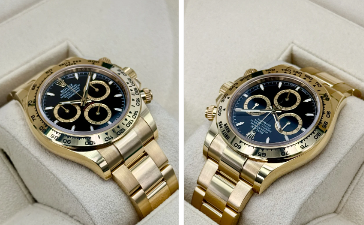 2025 Rolex Daytona 40mm 126508 18K Yellow Gold Black Dial
