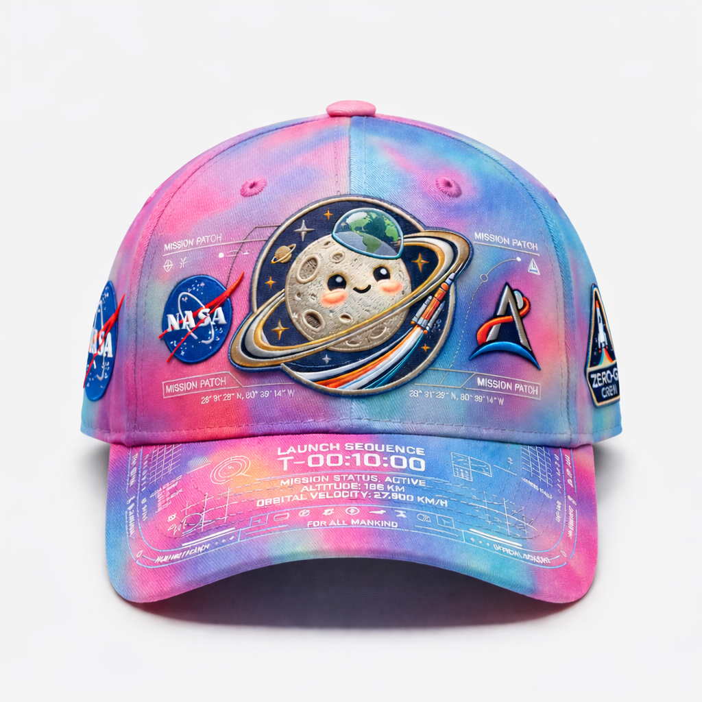 NASA Mission Patch Space Cap