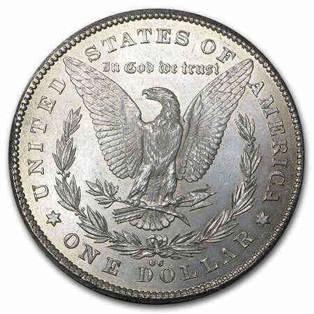 1881 CC Morgan Commemorative Silver Dollar Brilliant Uncirculated Carson City BU