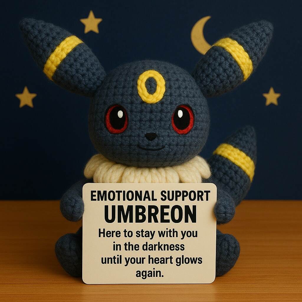 Eevee Hand-Crocheted Emotional Support