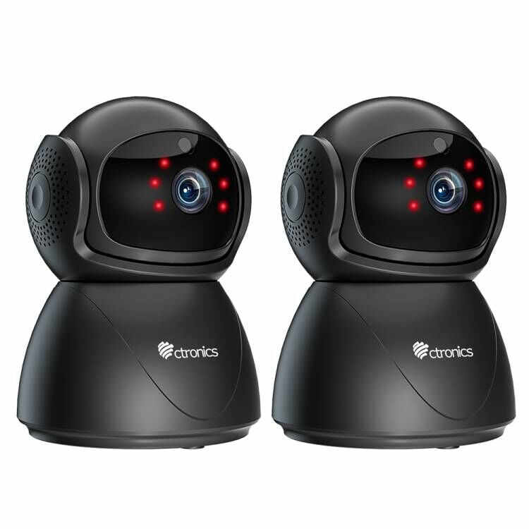 5MP PTZ Indoor Security Camera Ctronics CCTV WiFi Surveillance Camera with Auto Tracking