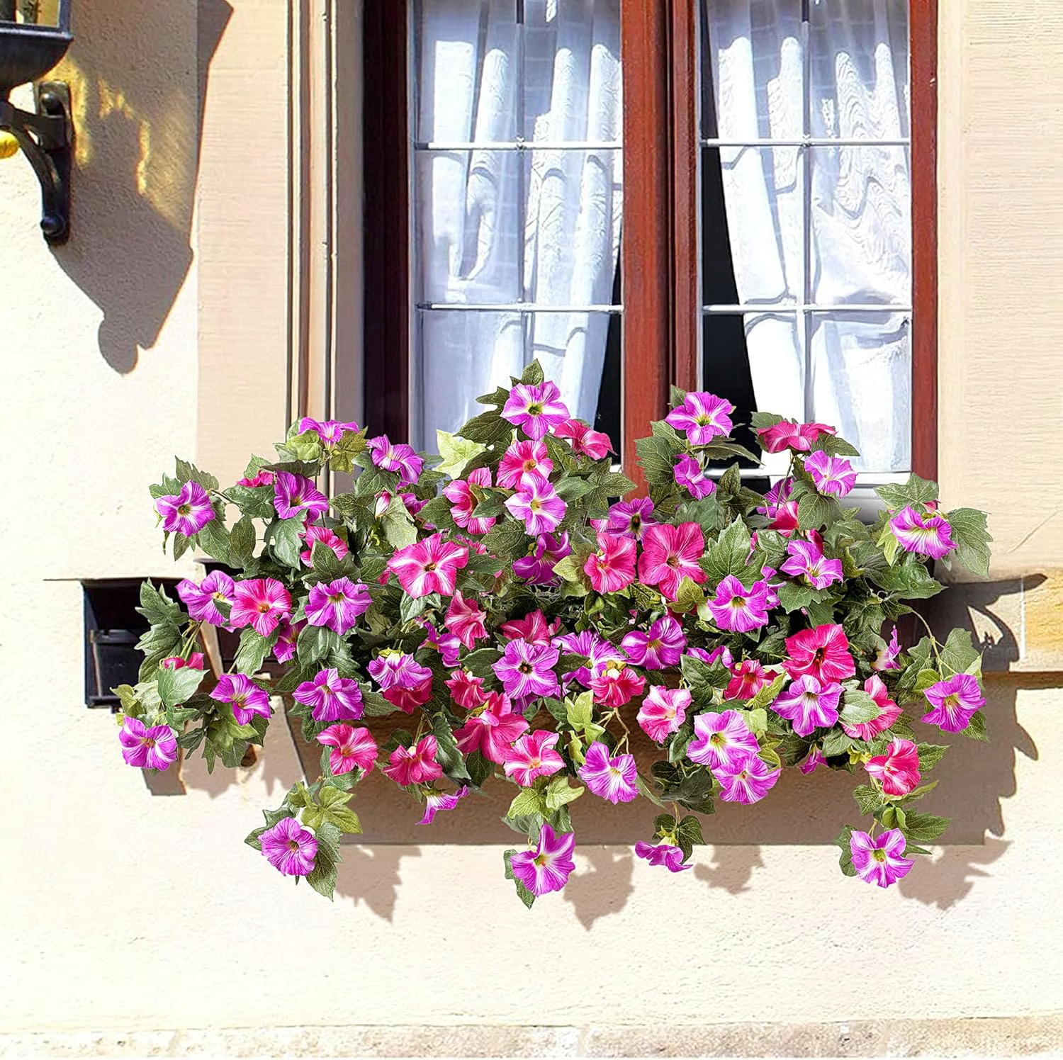 🔥Spring Faux Petunias Silk Flower UV Resistant No Fade Floral