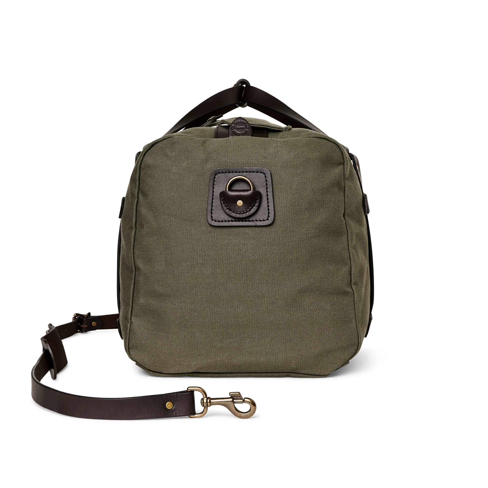 Medium Rugged Twill Duffle Bag - Otter Green