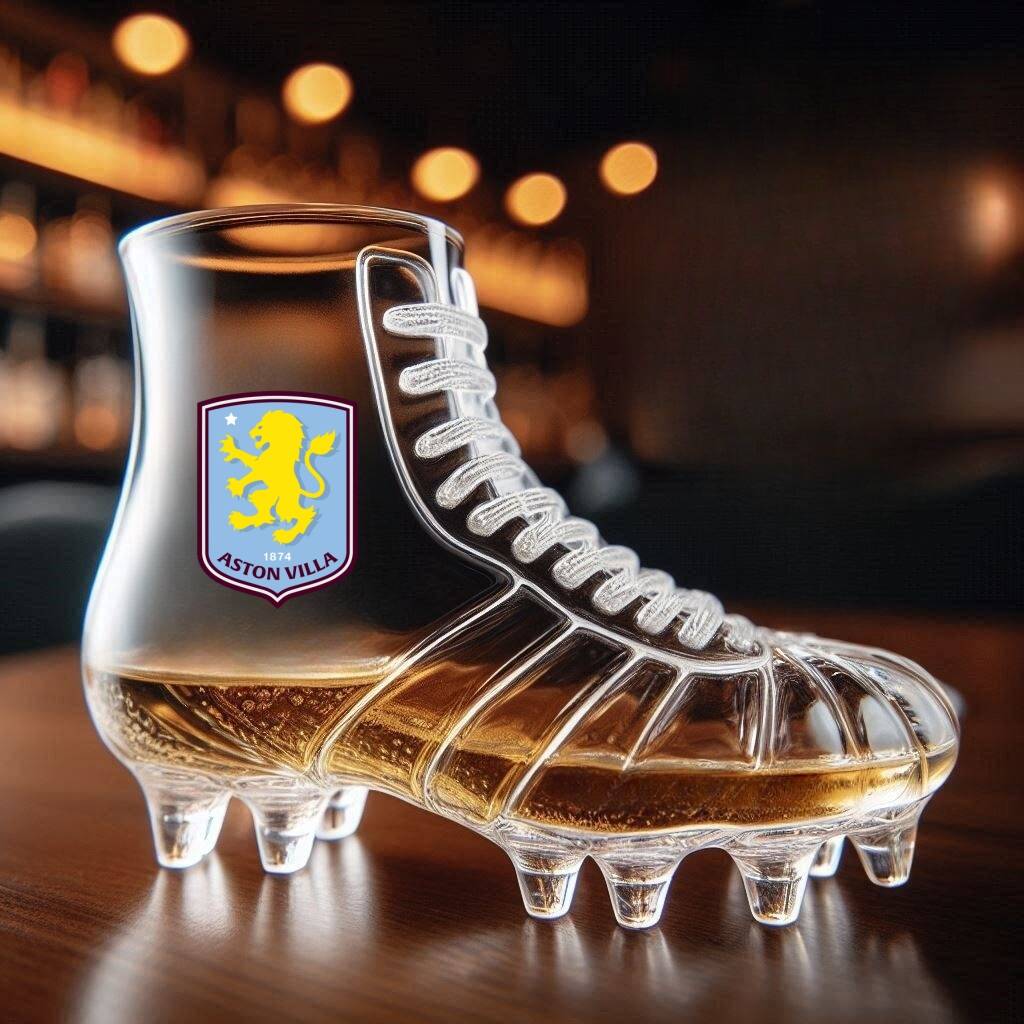 🥃👟Premier League Football Shoes Glass