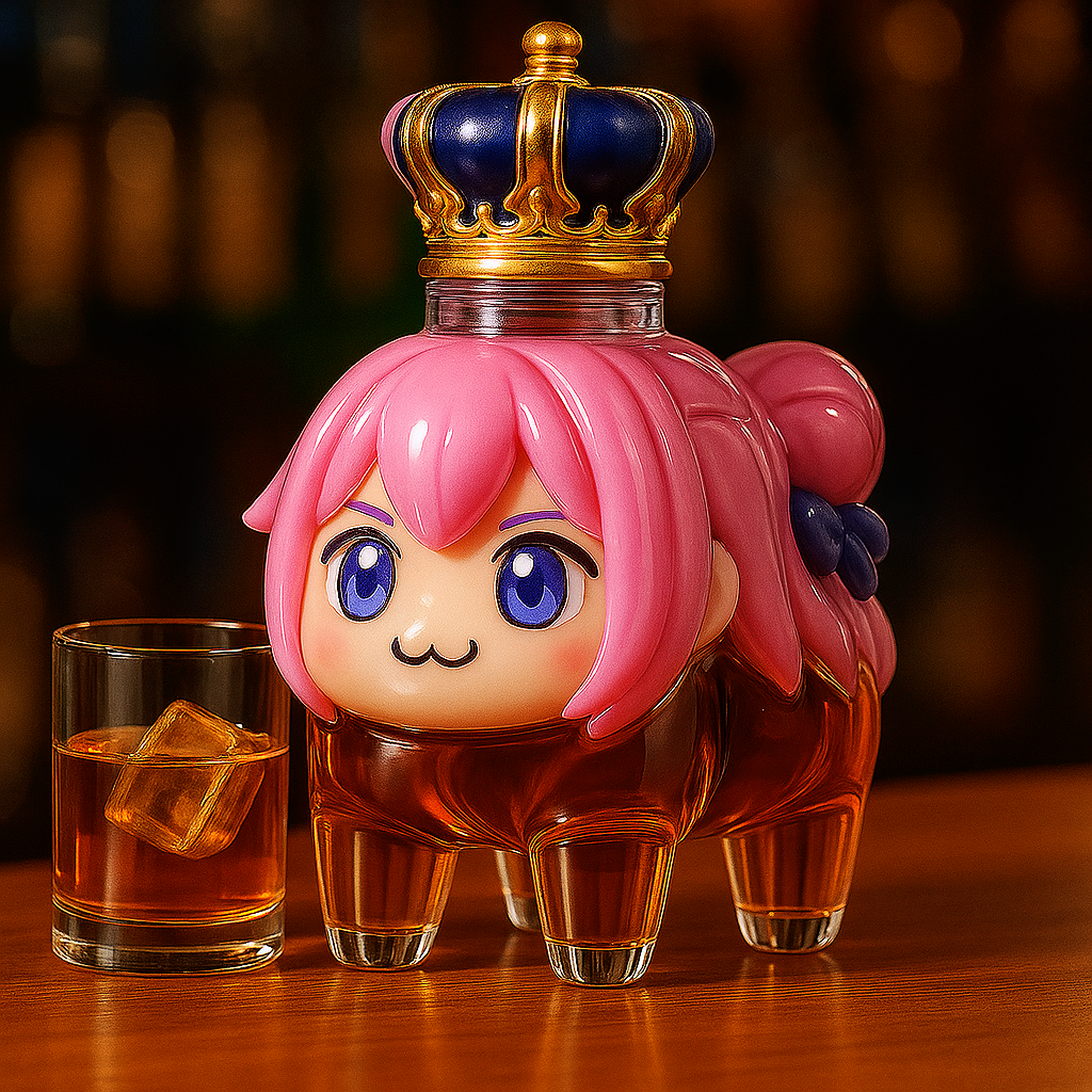 Doro Meme Whisky Bottle