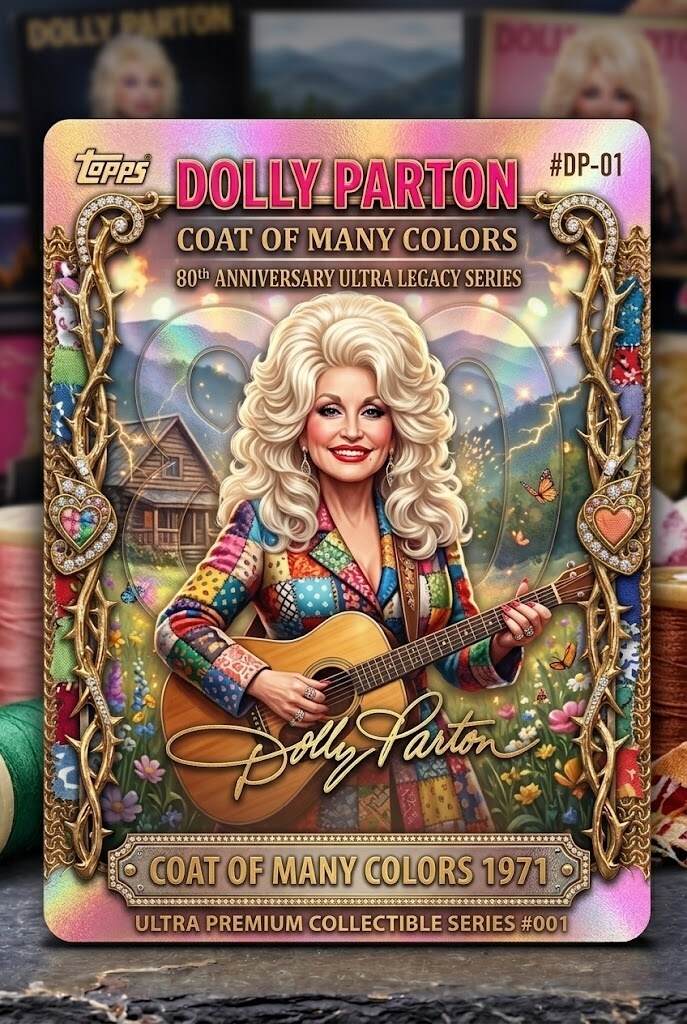 Dolly Parton 80th Anniversary Topps Ultra Premium Trading Cards