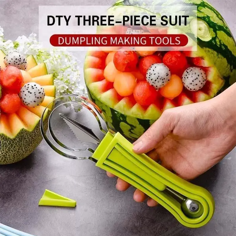 4 In 1 Melon Baller Scoop Stainless Steel