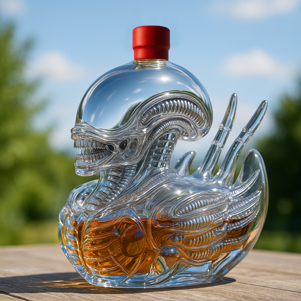 Xenomorph Duck Whisky Bottle