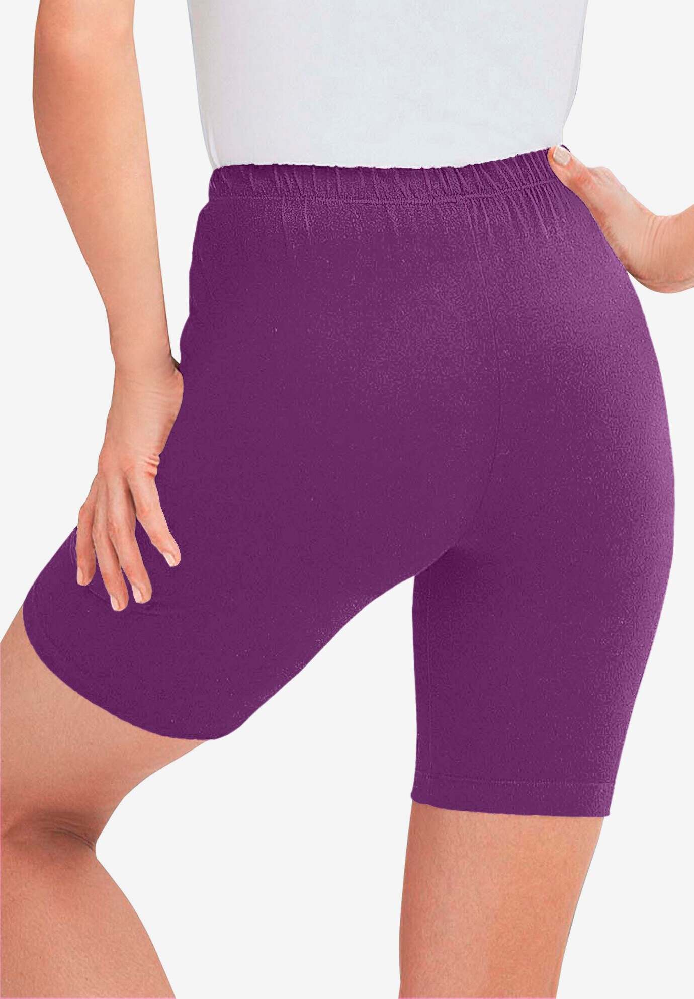 Stretch Cotton Bike Short