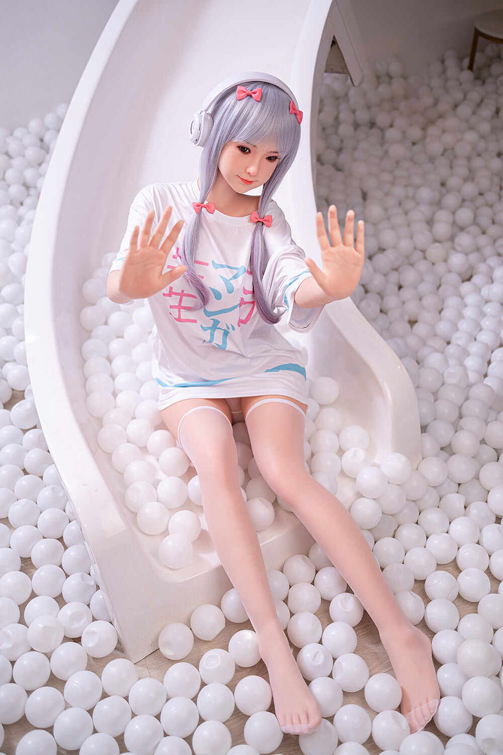 Corrinne 5ft18 / 158cm #30 Head Full Silicone Small Breasts Cute Custom Sex Doll