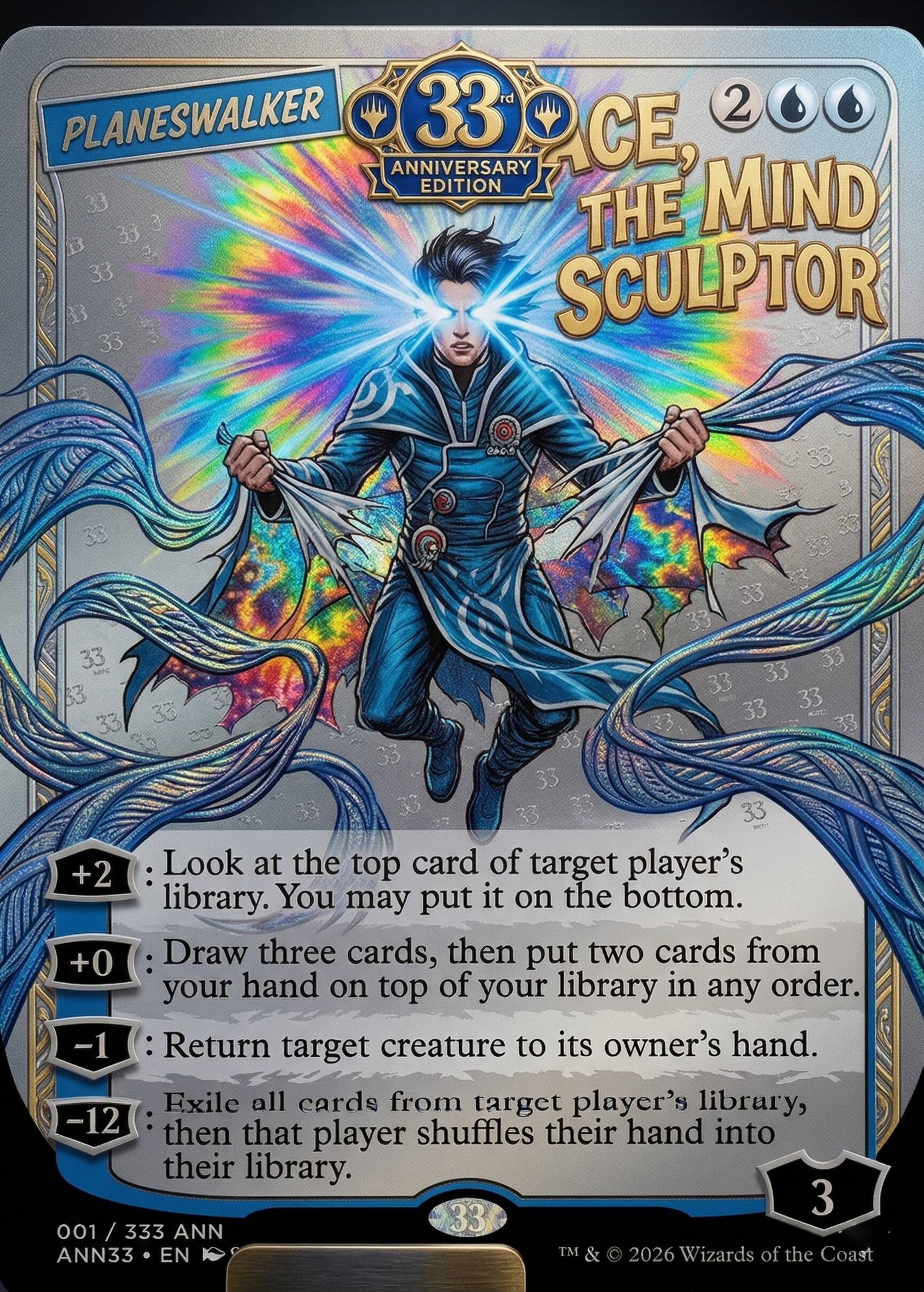 Magic The Gathering 33rd Anniversary Collector’s Edition Cards！