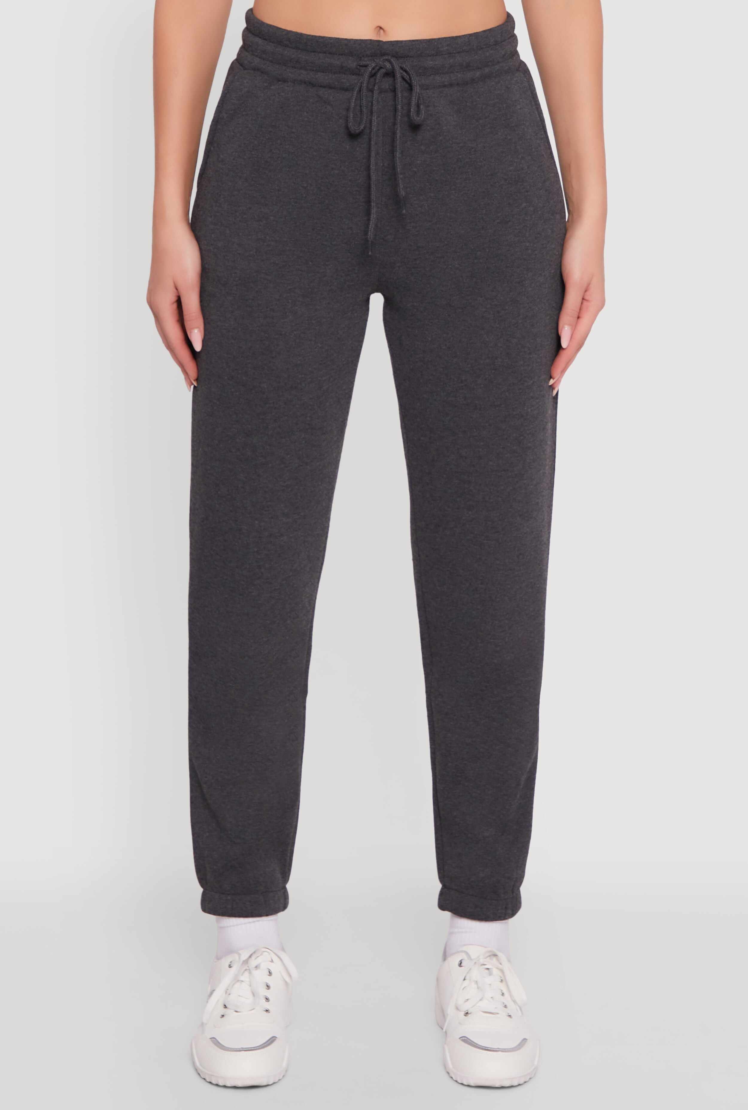 Fleece Sweatpants with Pockets