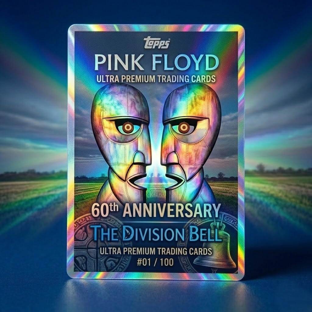 🌟 Topps × Pink Floyd: 60th Anniversary Ultra Premium Trading Card Collection