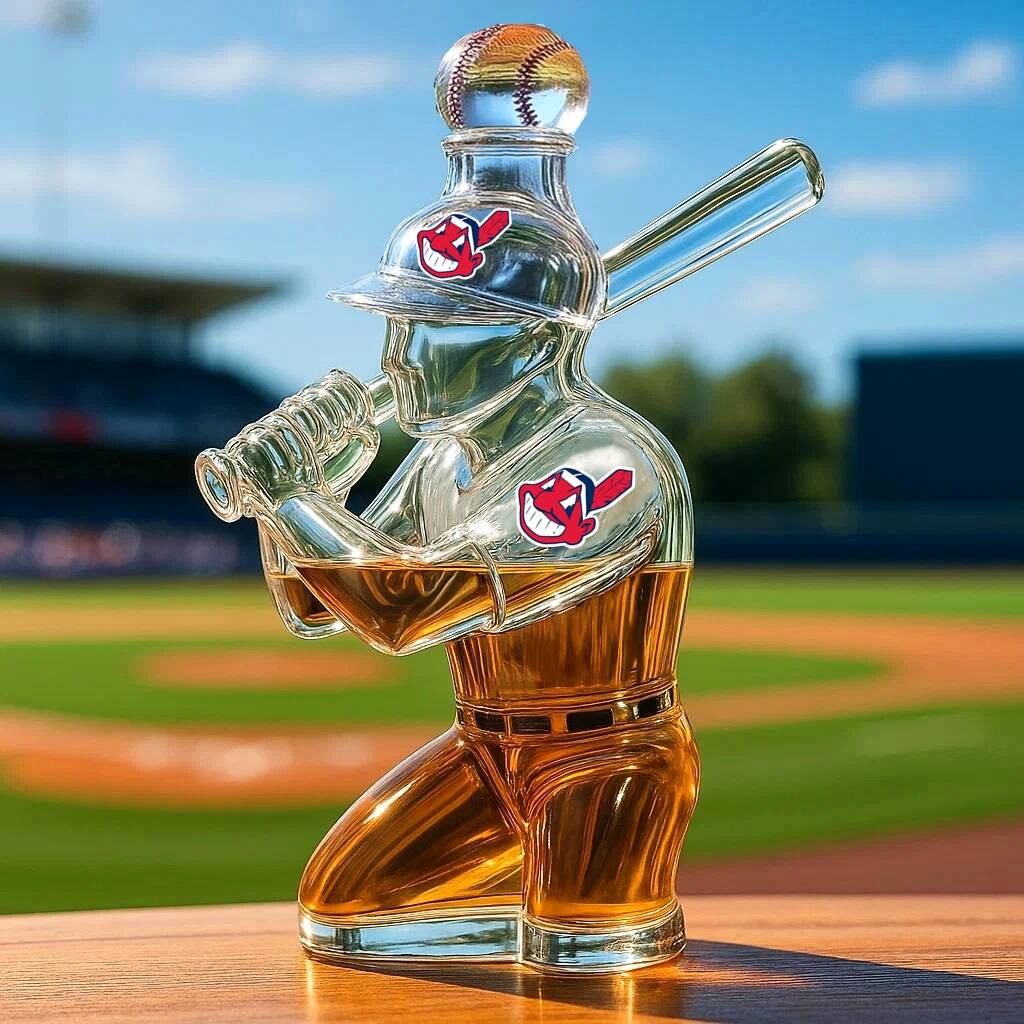 MLB Swing Whiskey Bottle