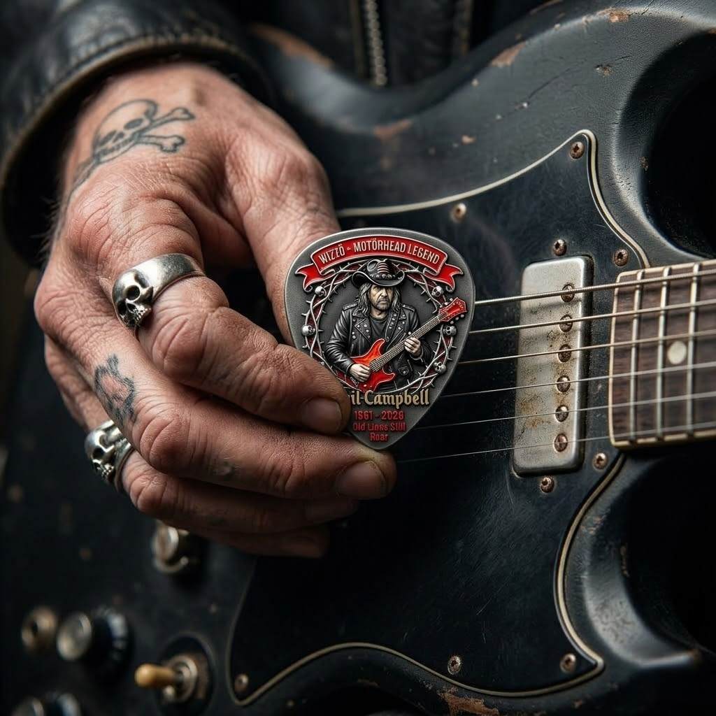 Phil Campbell Commemorative Guitar Pick