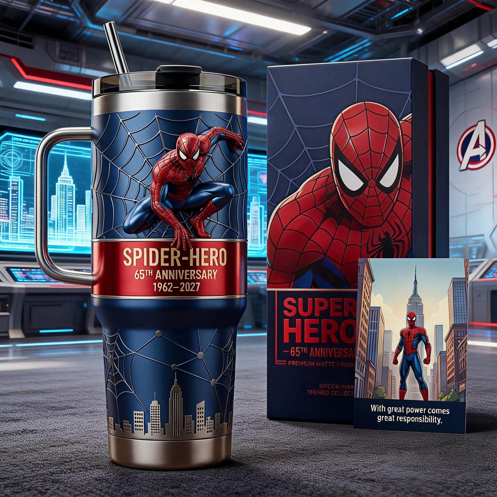 🕷️ Spider-Hero 65th Anniversary Everyday Tumbler