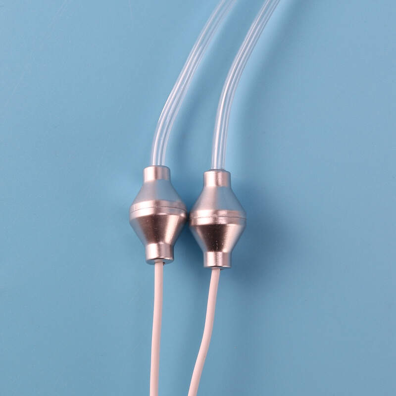 Anti Radiation Binaural Earphones Stereo Headphones with Microphone Universal 3.5mm Noise Cancelling Air Tube Acoustic Earbuds