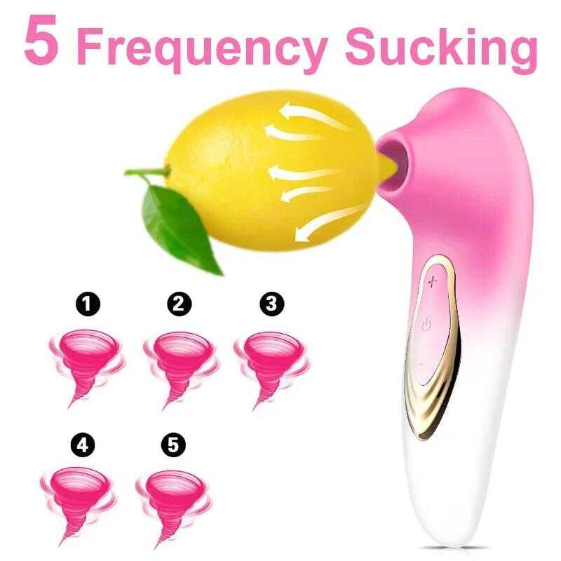Powerful Clitoris Sucking Vibrator – Clit & Nipple Stimulator