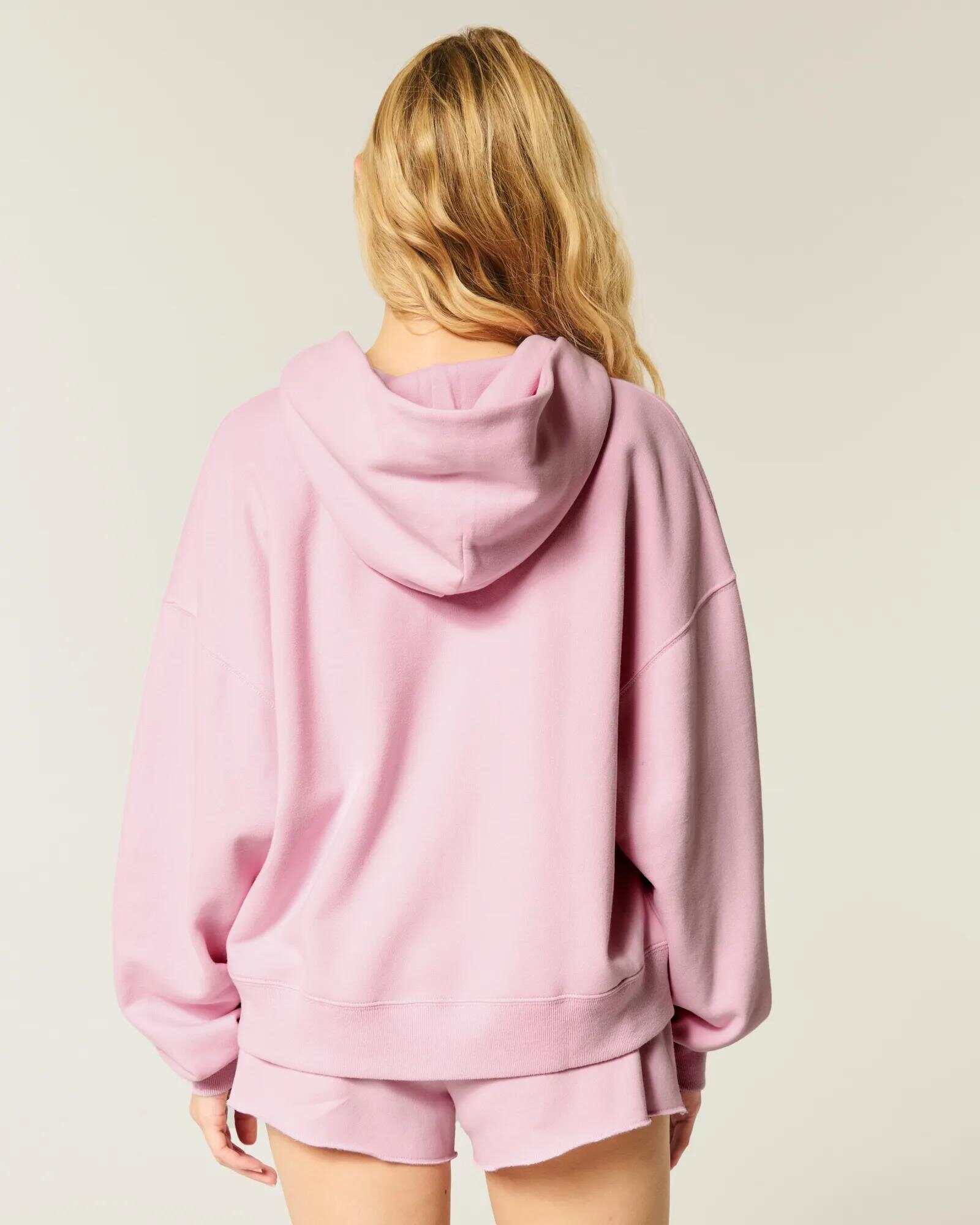Oversized Zip-Up Hoodie
