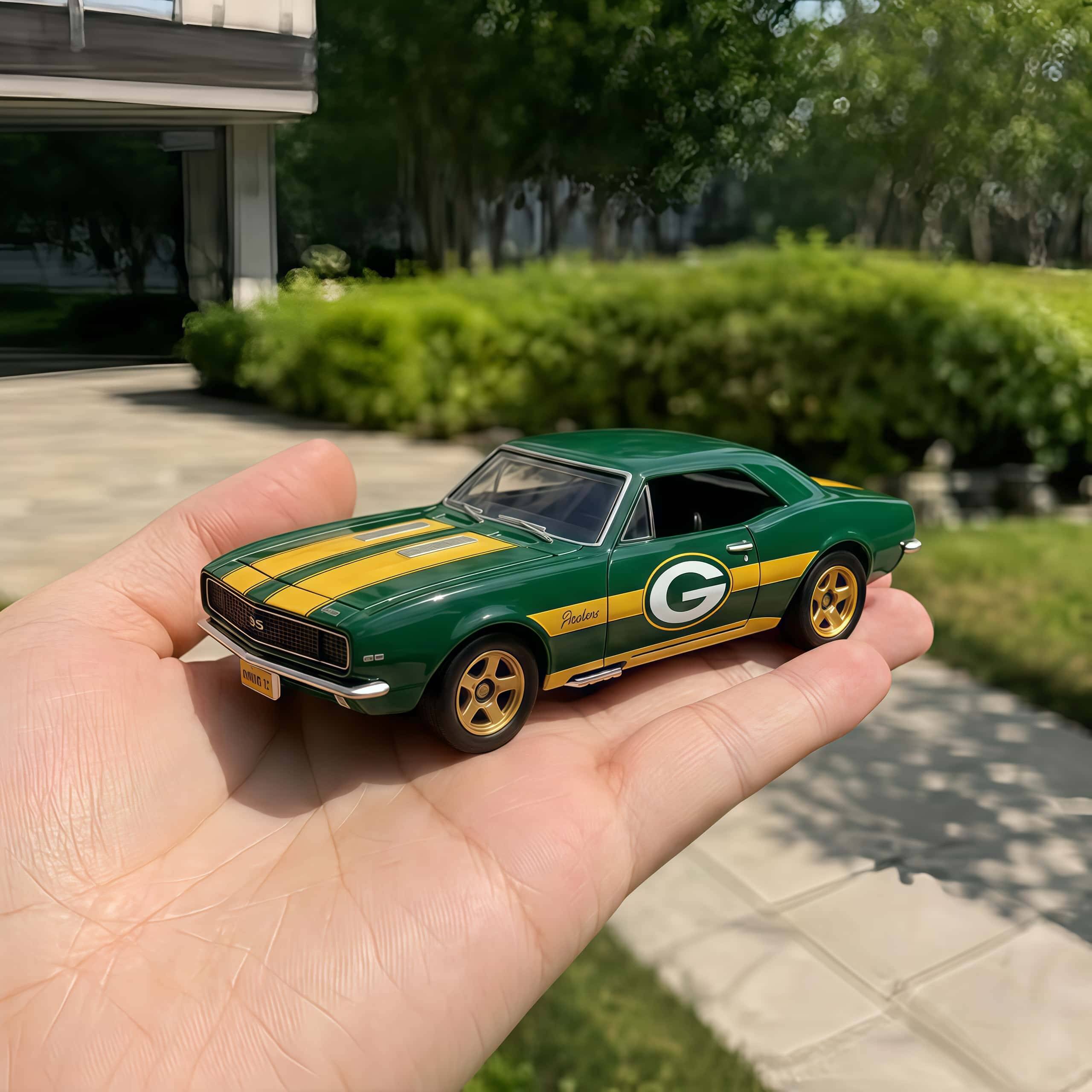Hot Wheels Green Bay Packers 107th Anniversary '67 Chevrolet Camaro