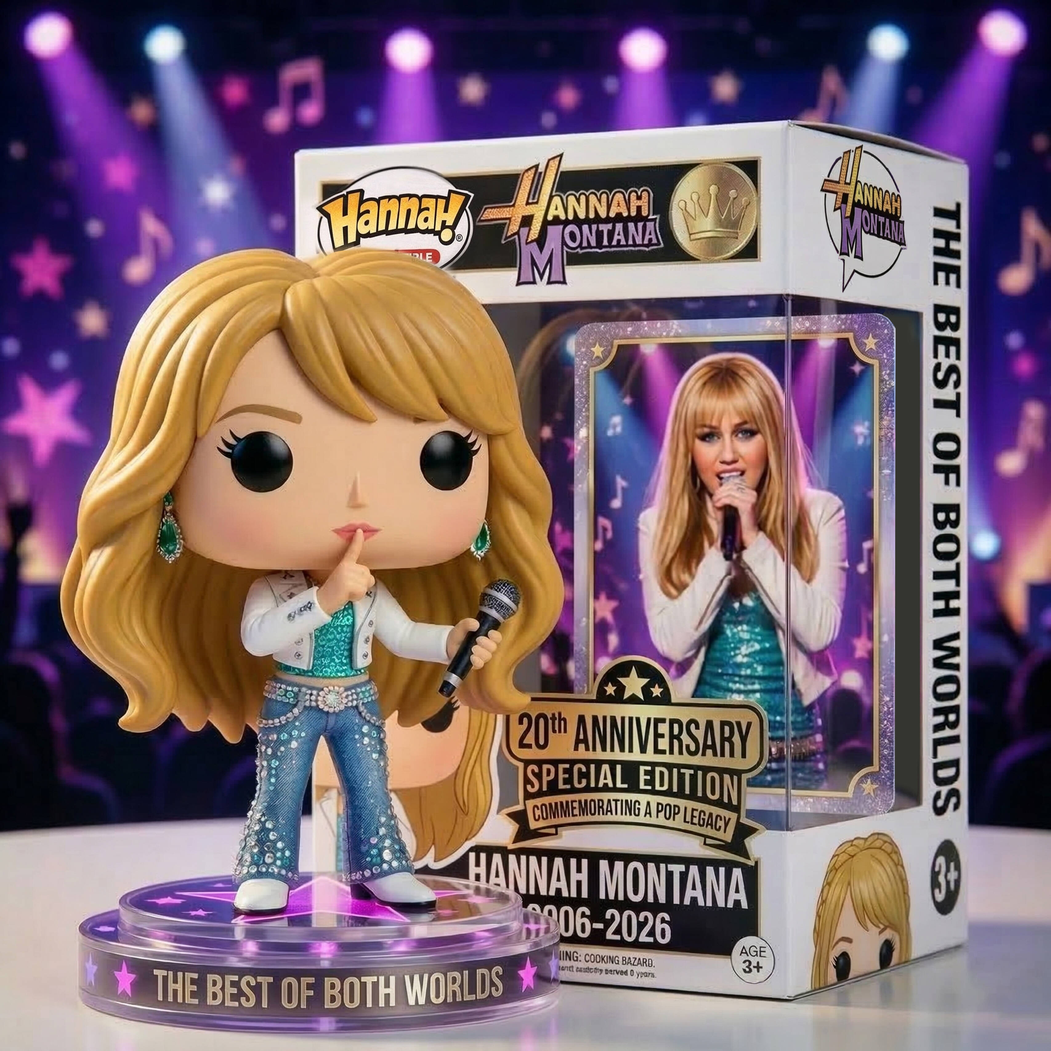 Hannah Montana 20th Anniversary Special Edition Pop！Figure