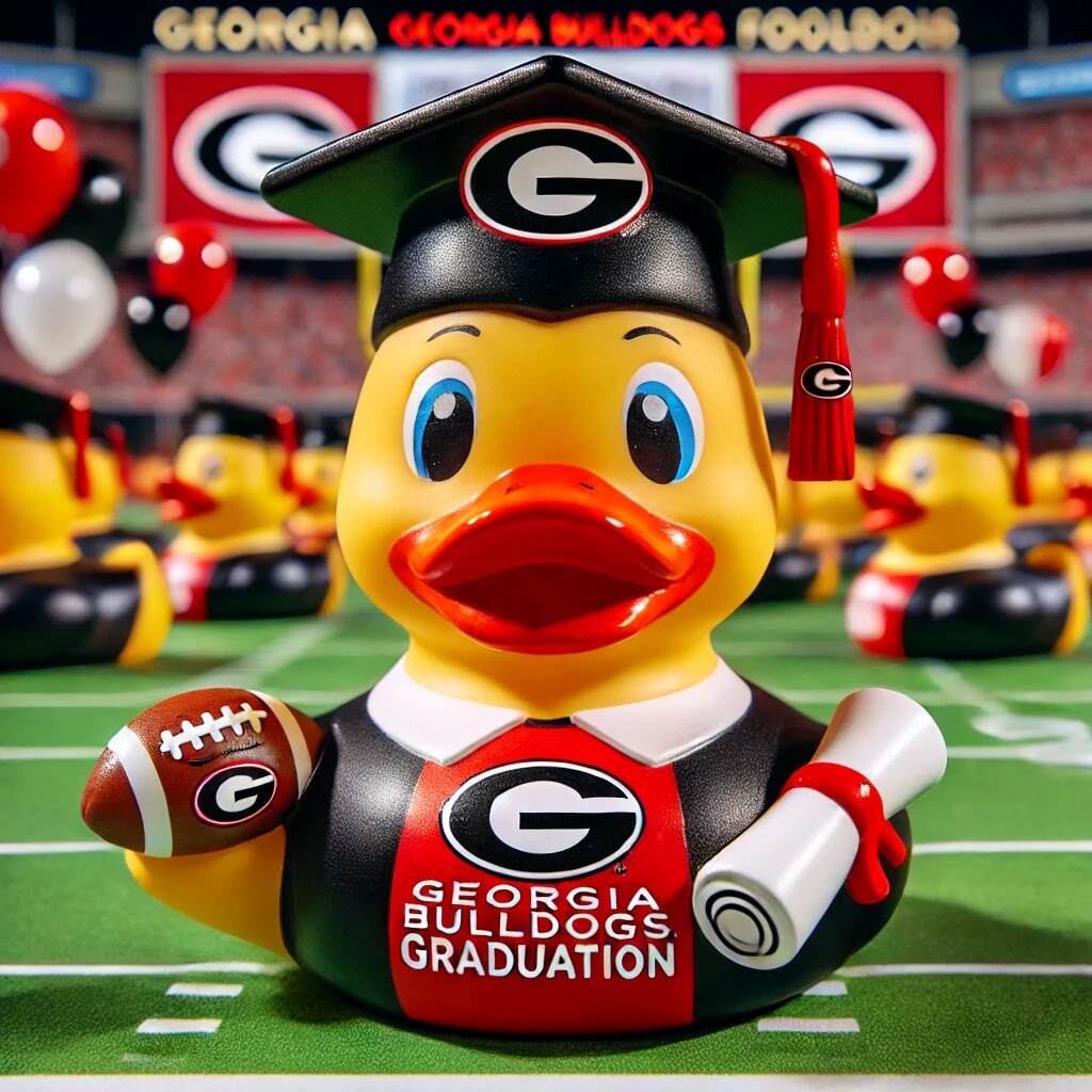 Graduation College Football Duck