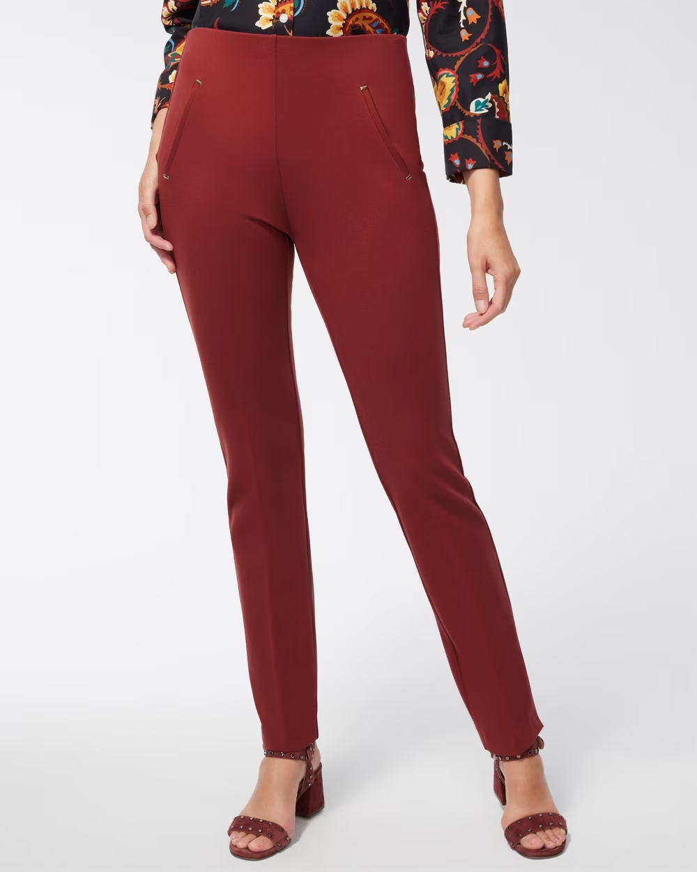 Juliet Ponte Trim Detail Pants