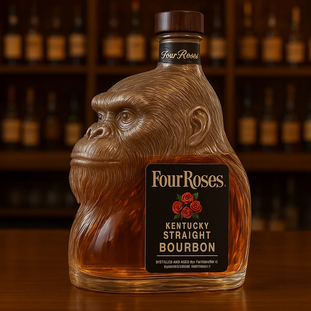 Bigfoot Whiskey Bottle