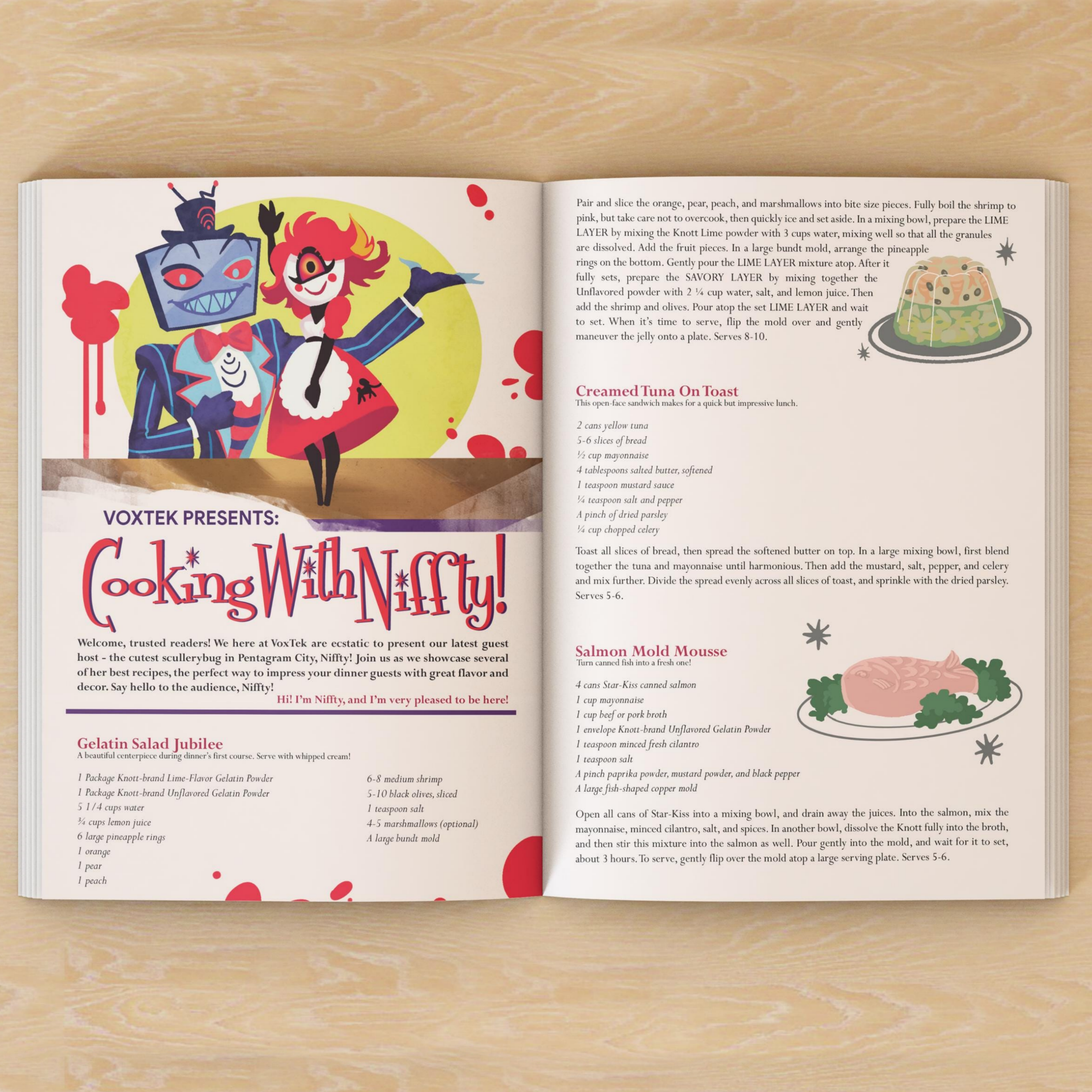 Hazbin Hotel Unofficial Cookbook