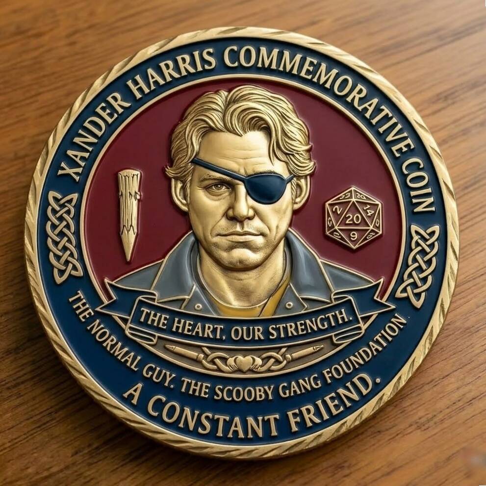 Buffy the Vampire Slayer Xander Harris Commemorative Coin