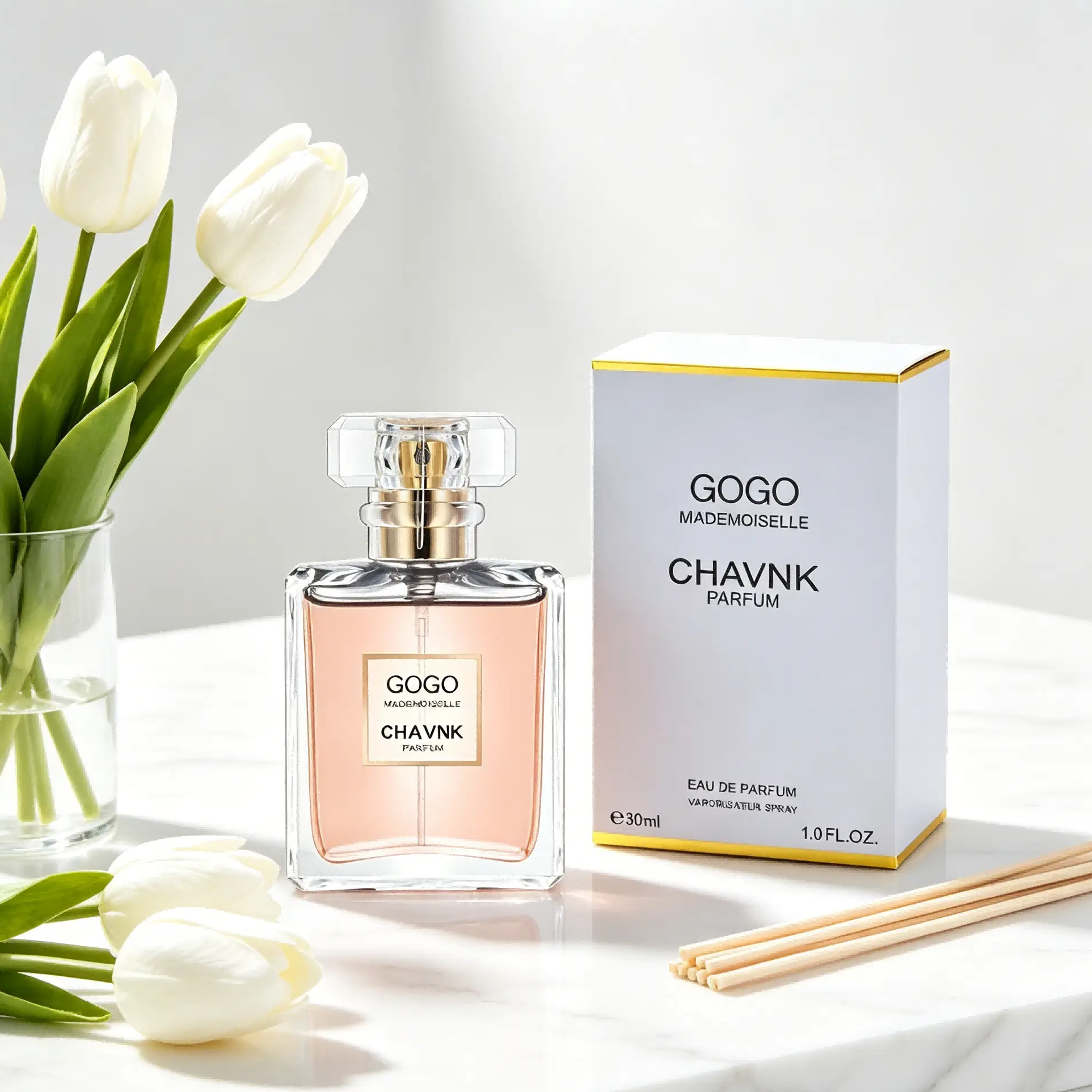 CHAVNK  Women's Eau de Parfum - Classic Floral/Woody Scent(30ml/100ml)
