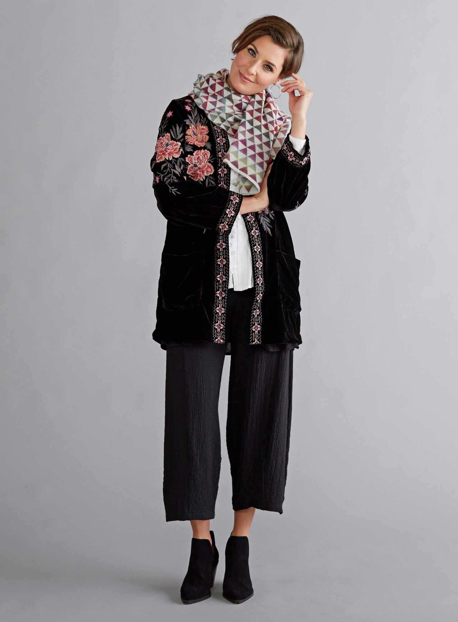 Some Velvet Morning Embroidered Jacket