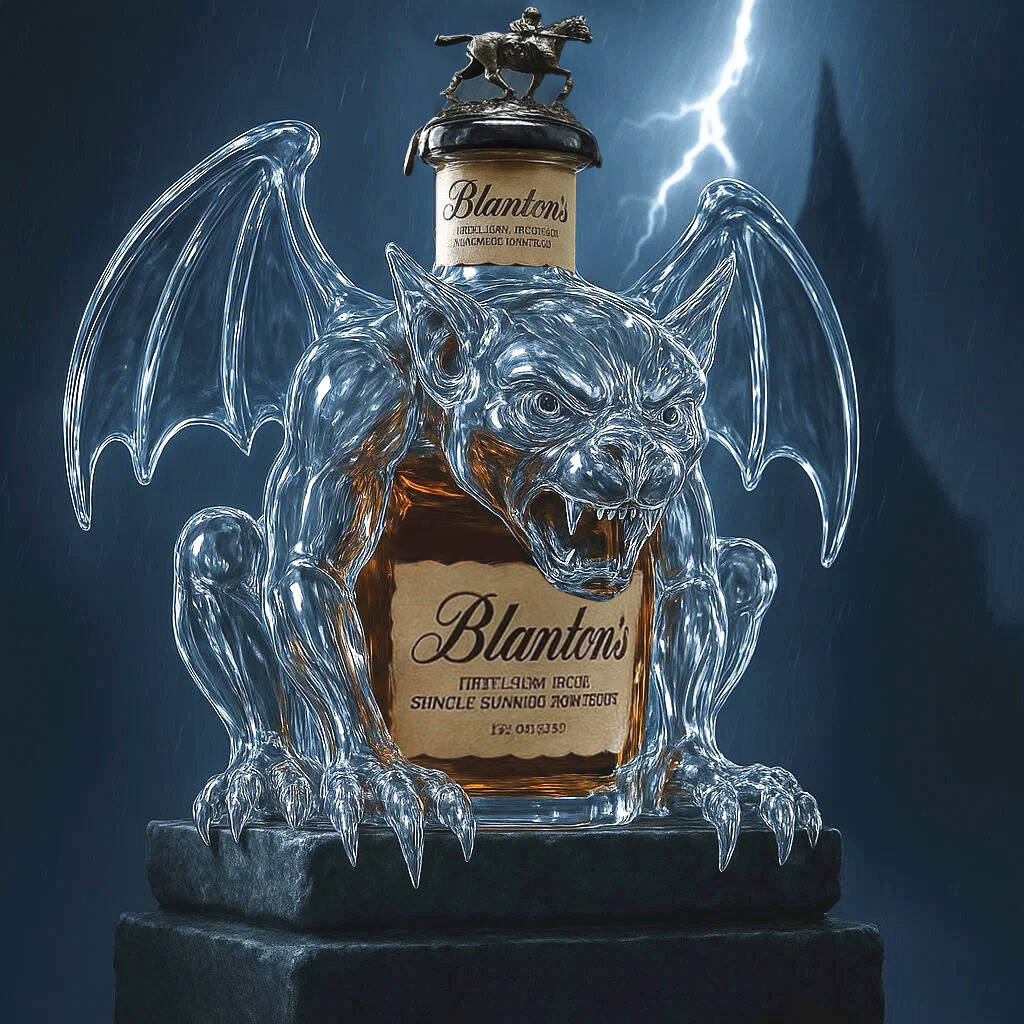 Gargoyle bottle