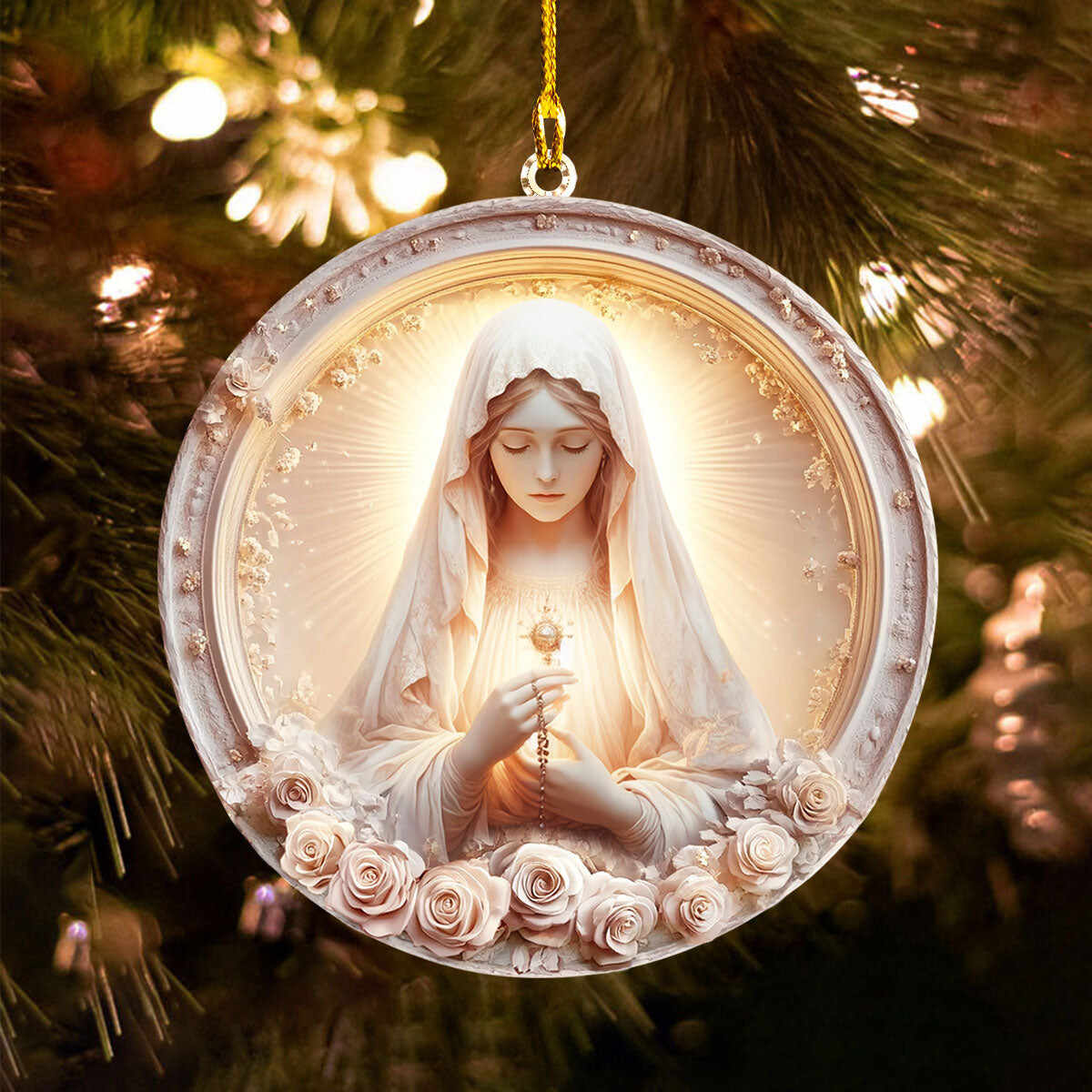 Blessings of Mary Ornament