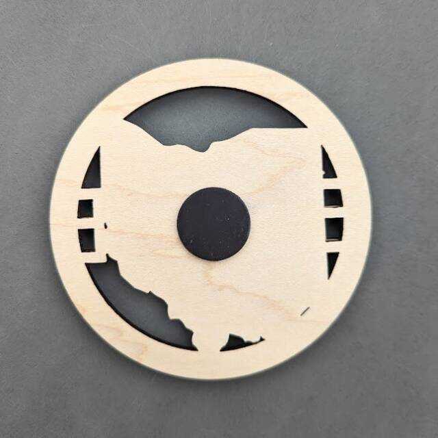 2024 Eclipse Keepsake | Path of Totality States Magnet or Ornament