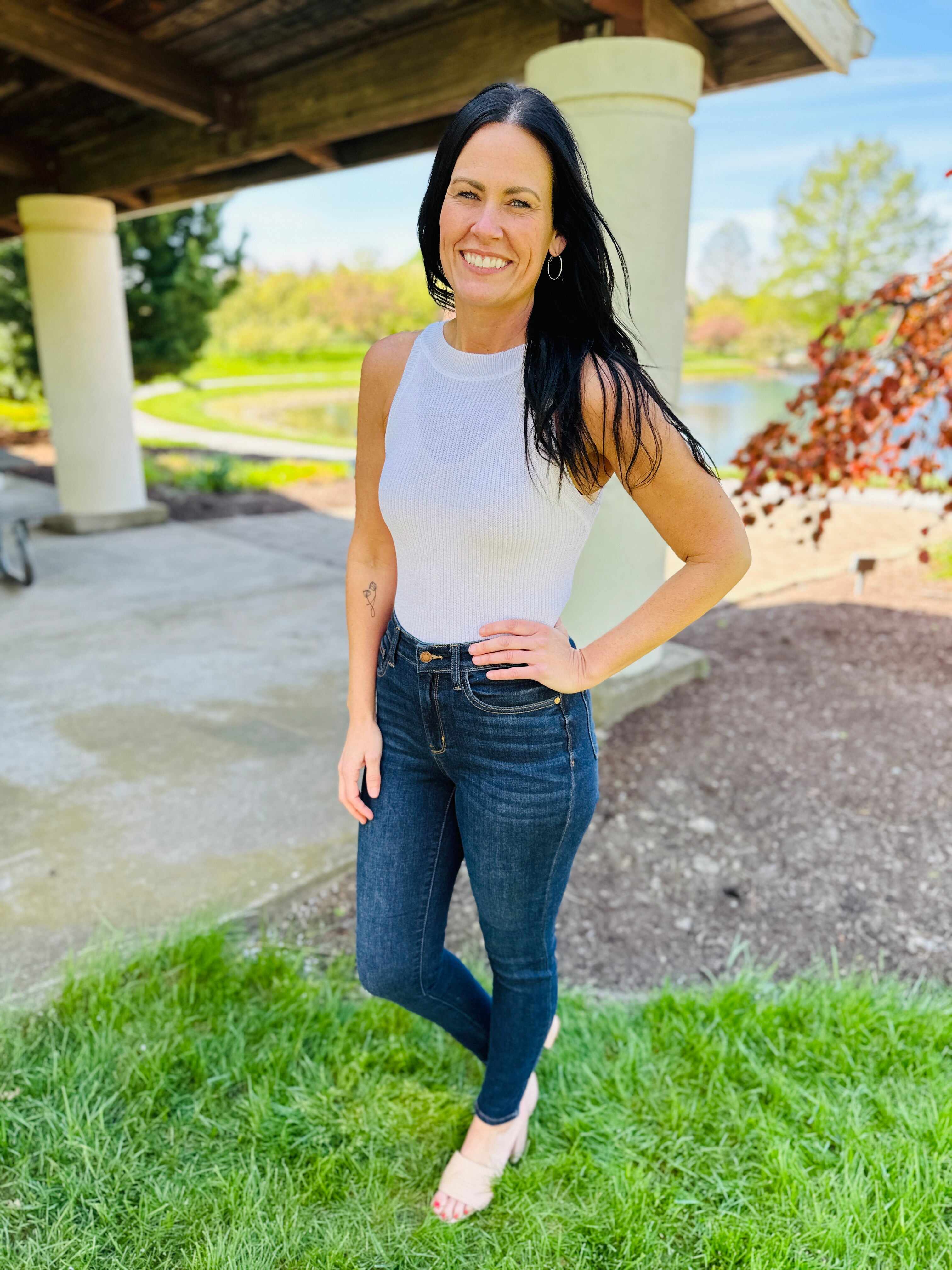 Restock! BEST SELLER! PLUS/REG The Holy Grail of Nondistressed Skinny Jeans