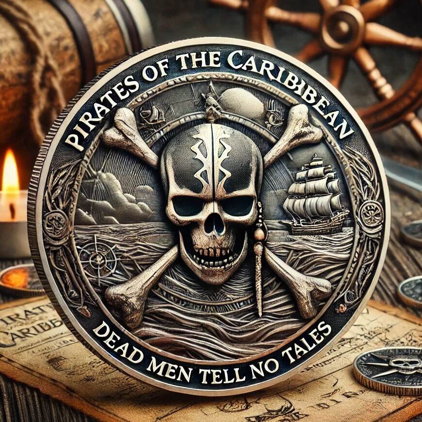 Pirates Movie Commemorative Coins
