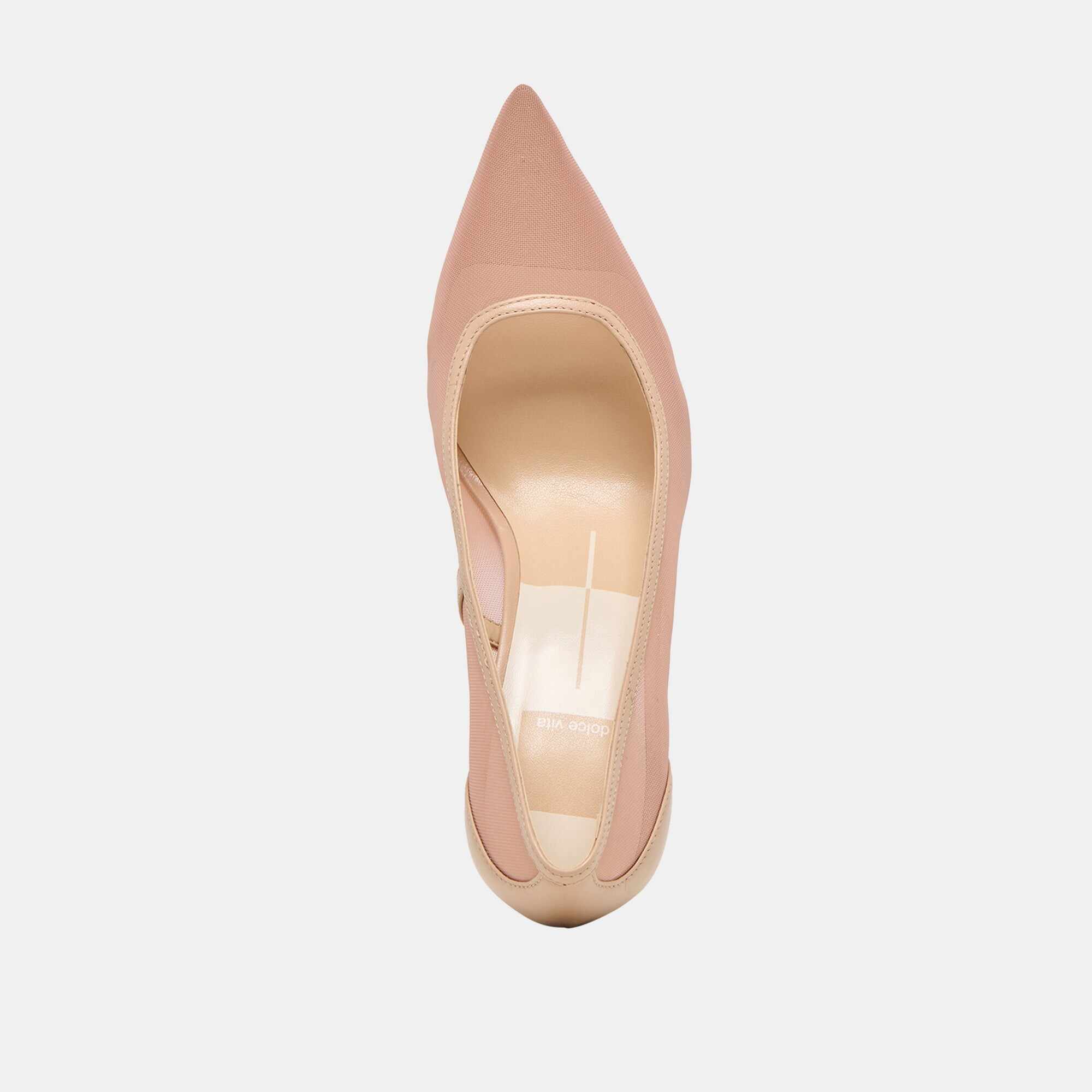 MALORY HEELS LT TAN MESH