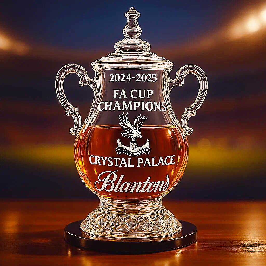 Crystal Palace FA Cup Trophy Bottle