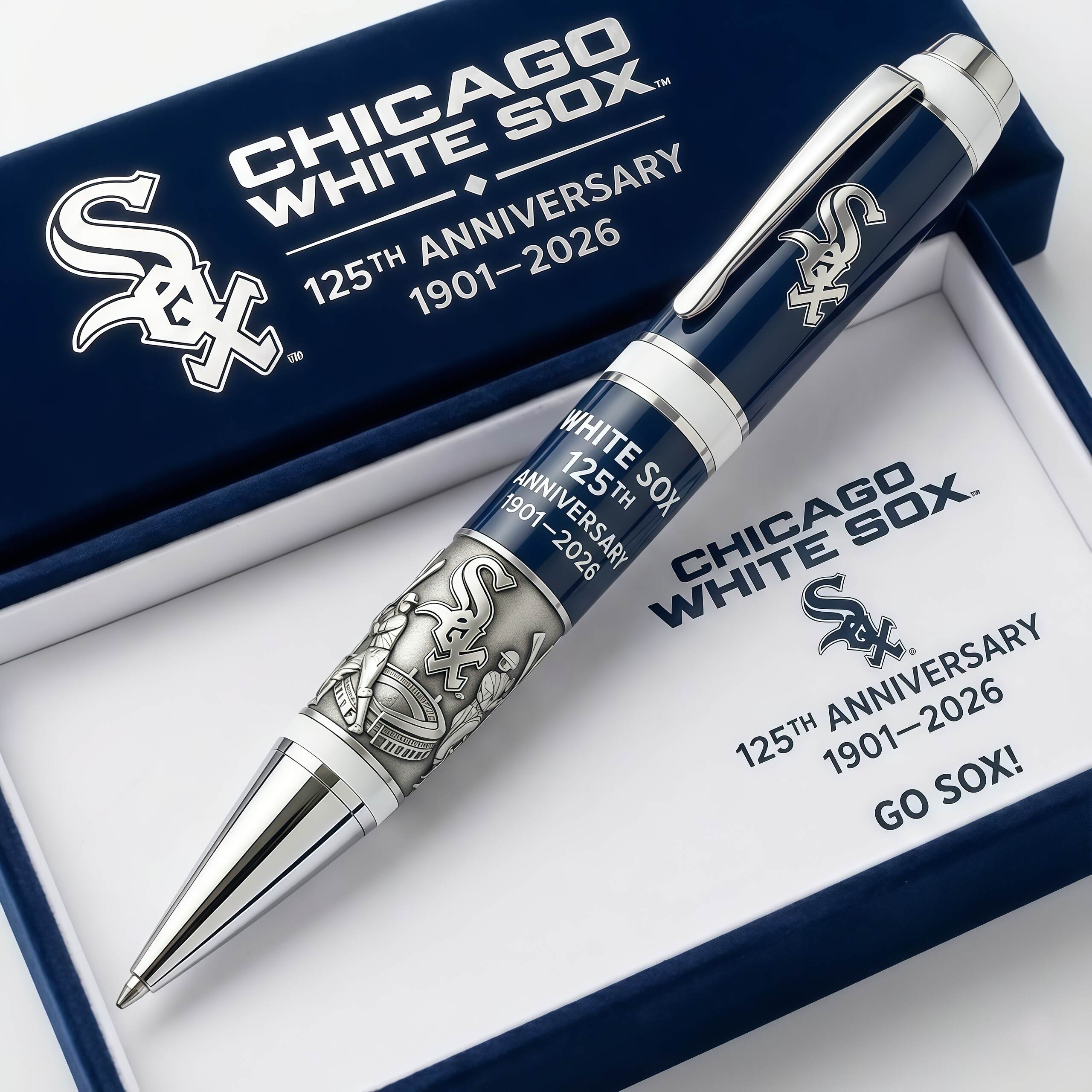 Chicago White Sox 125th Anniversary Commemorative Pen