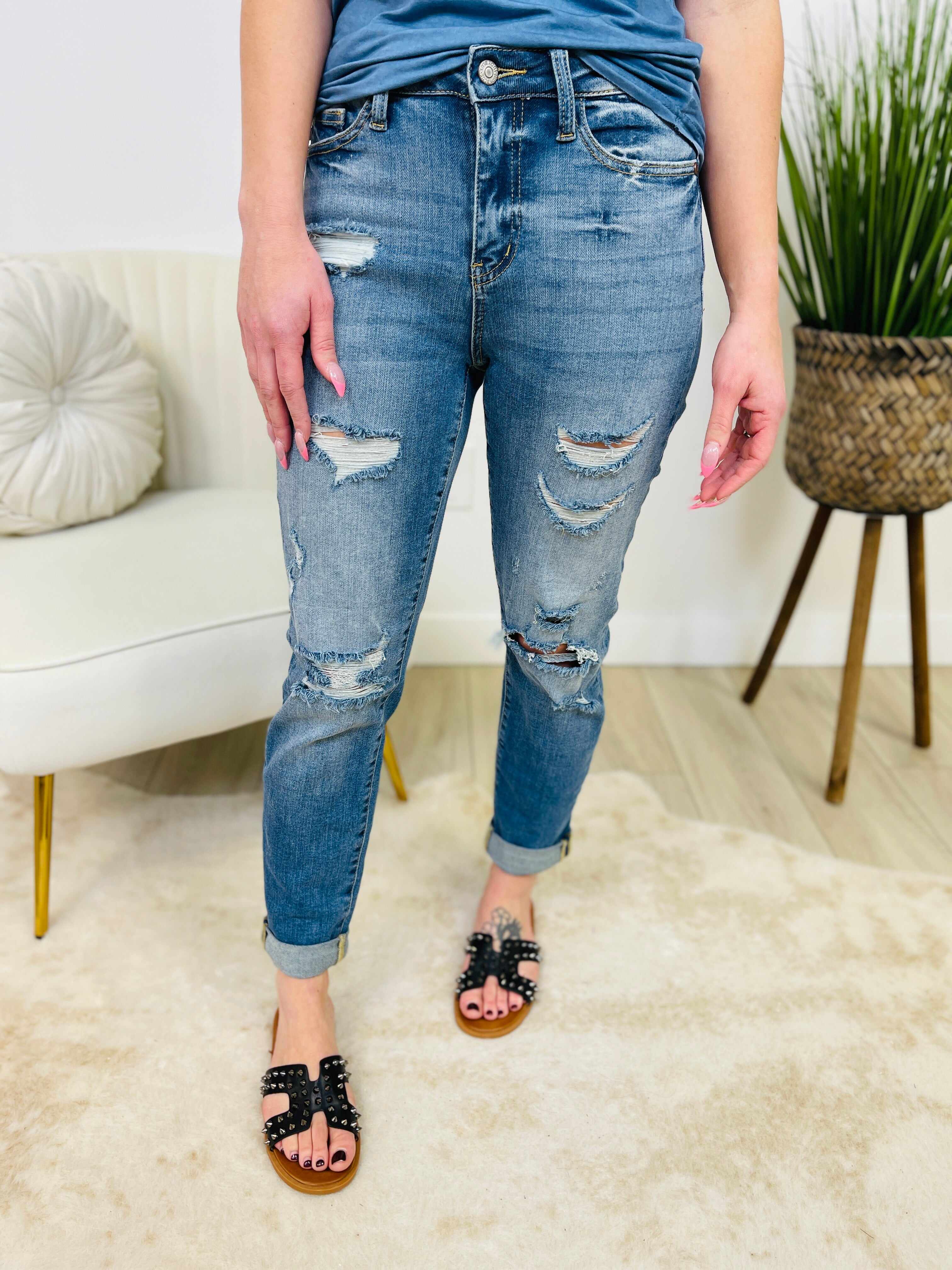 PLUS/REG New Year, New Boyfriend Jeans