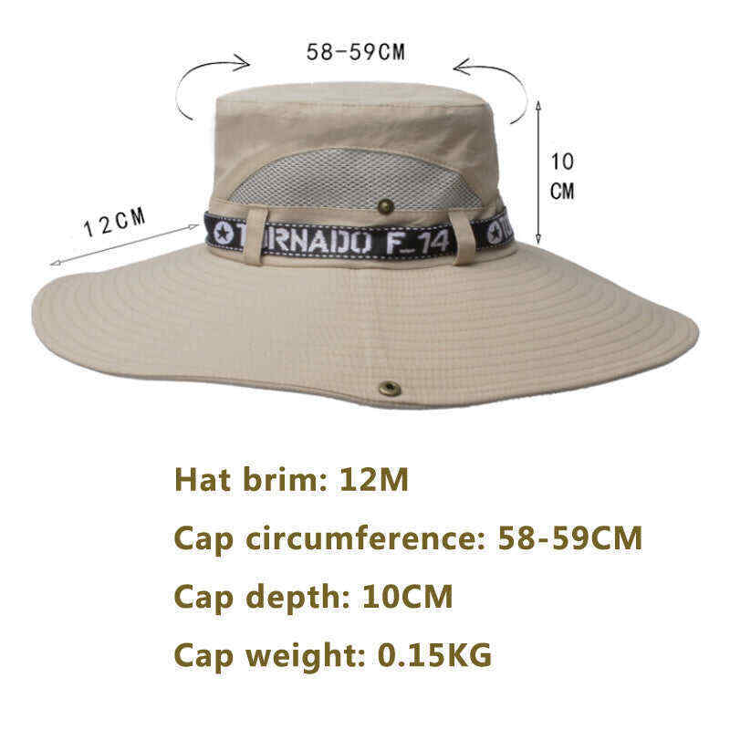 Cooling bucket hat