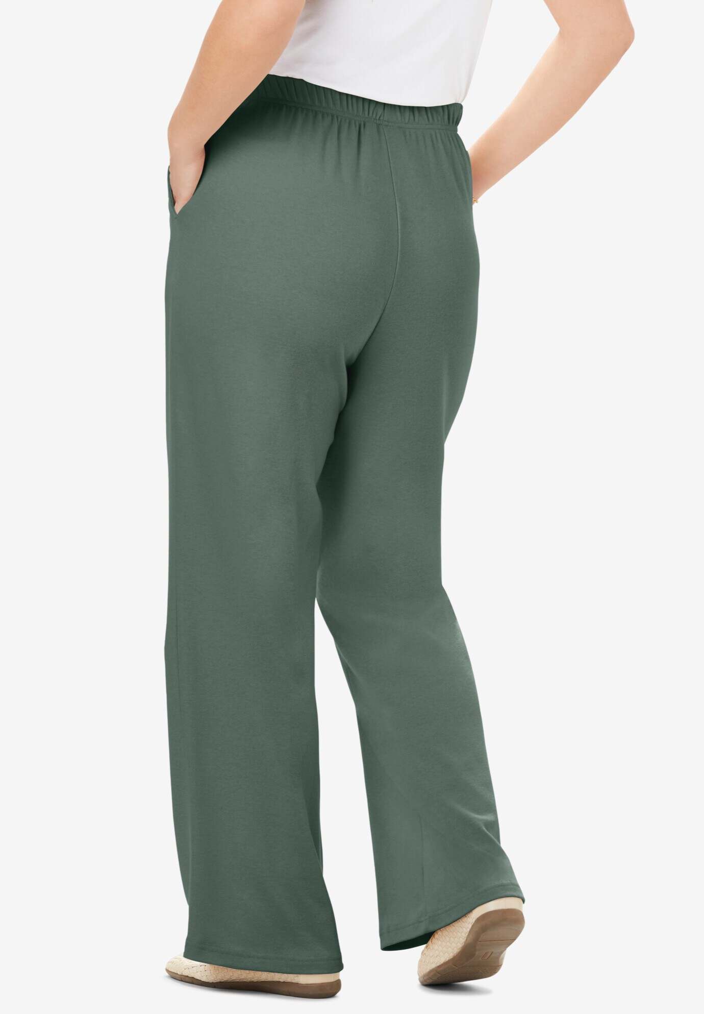 7-Day Knit Wide-Leg Pant