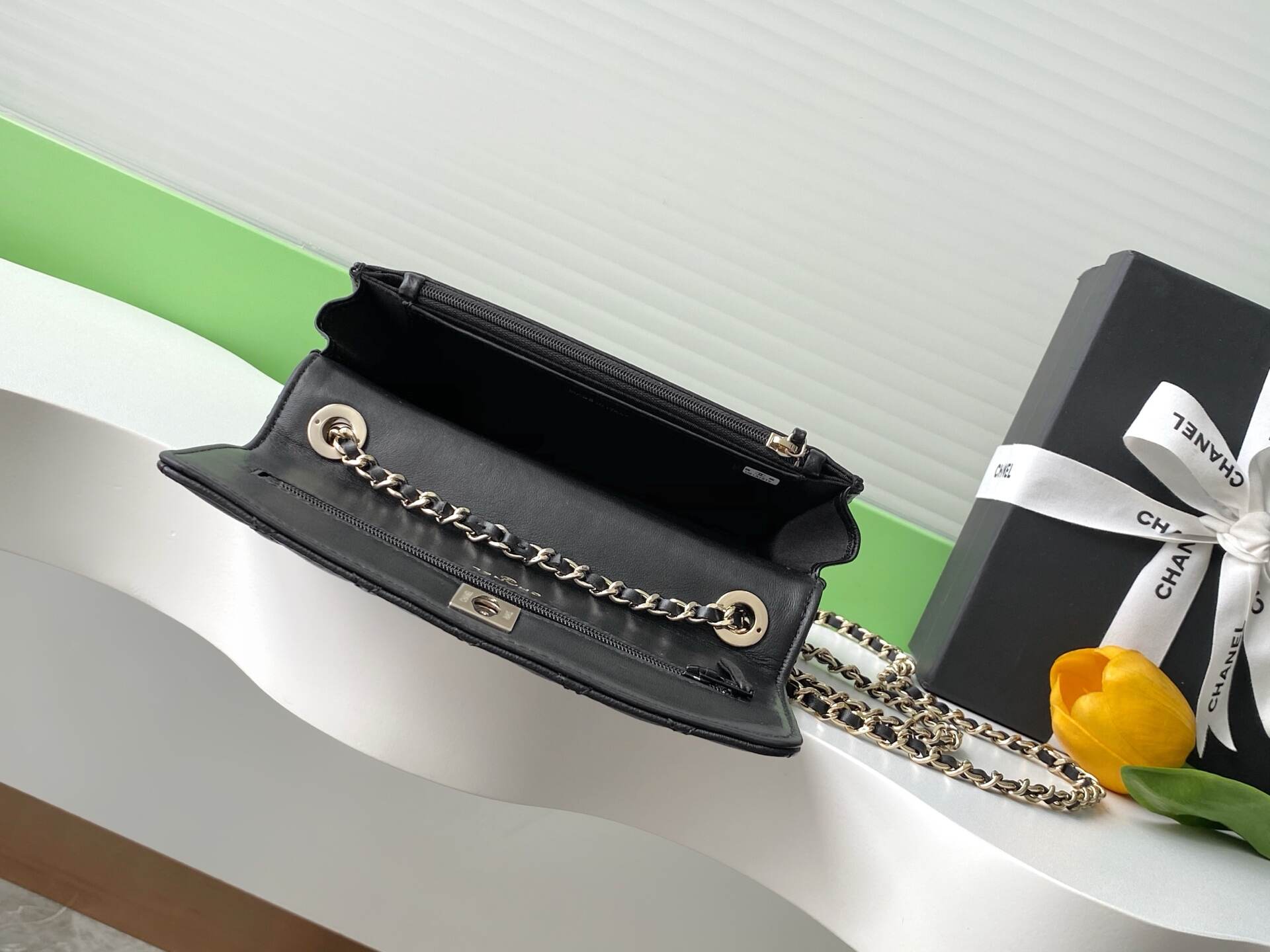 Chanel 25S Diamond-Encrusted Trendy CC WOC