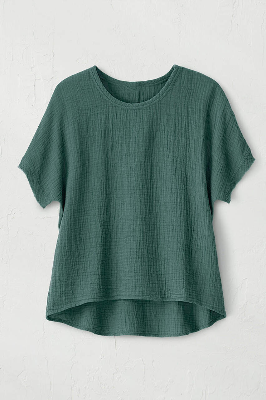Summer Breeze Gauze Dolman Top